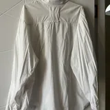 Белая рубашка oversize 5