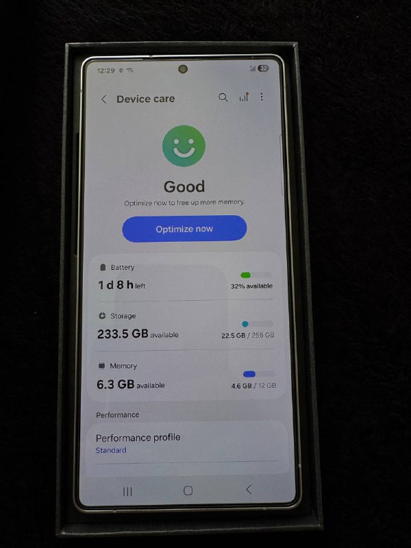 Samsung S25 Ultra 256 gb Battery 100% 4