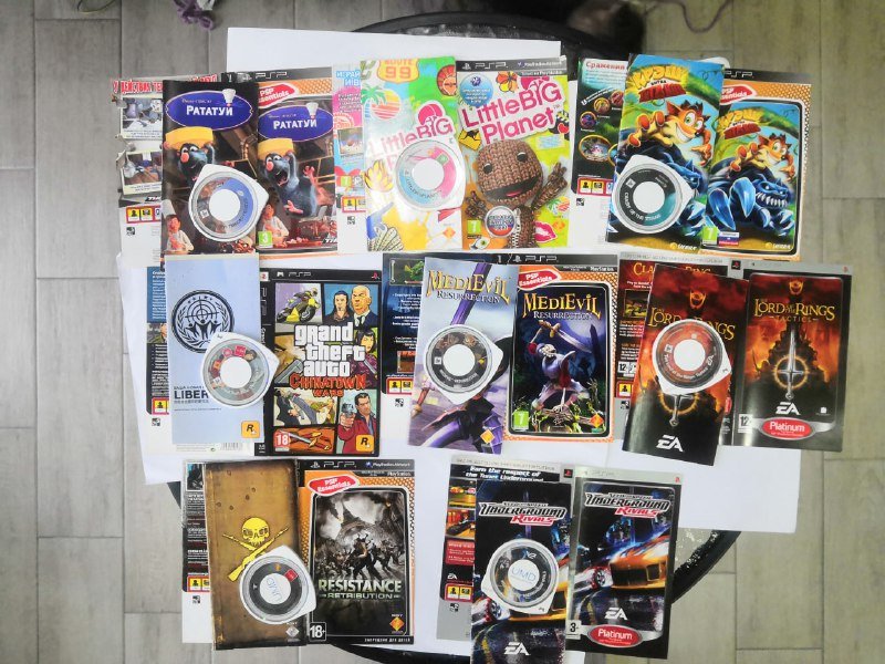 Лицензионные Игры PSP 3