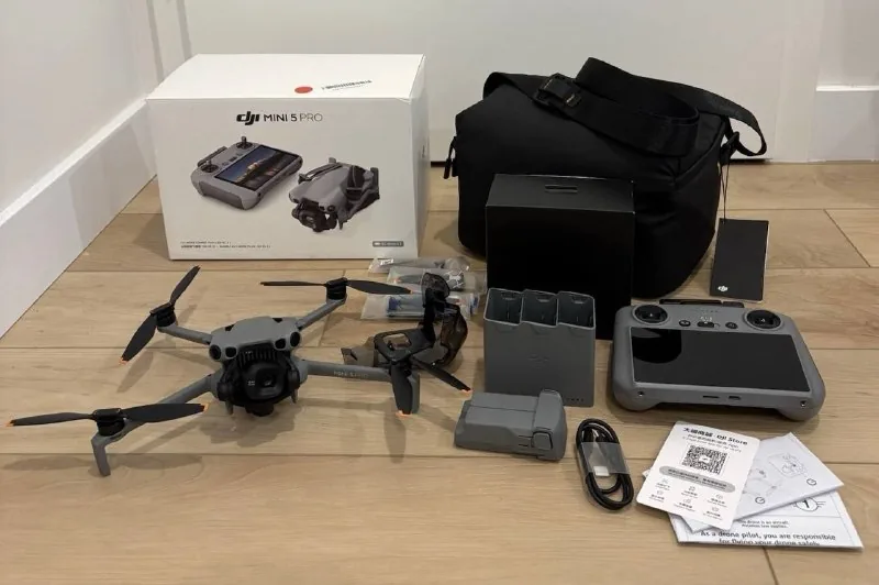 DJI Mini 5 Pro Fly More Combo Plus с DJI RC 2 1