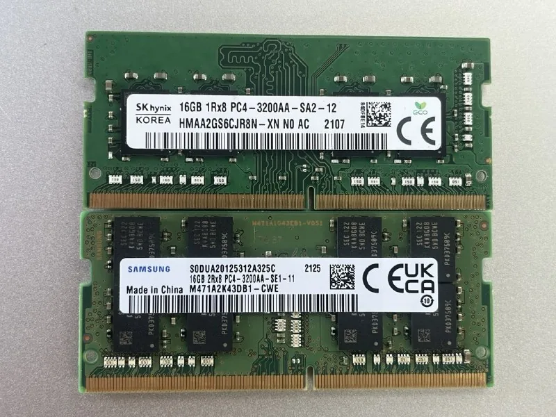 DDR4 16 ГБ SO-DIMM память