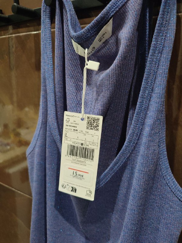 Топ-майка MANGO, размер L, новый с биркой 4