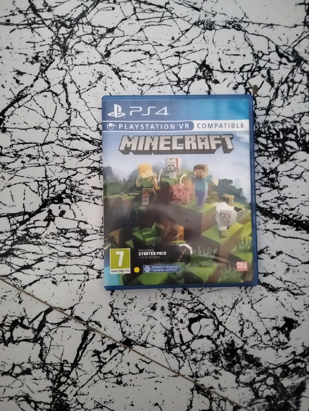 Часы, очки, игра Minecraft PS4 3