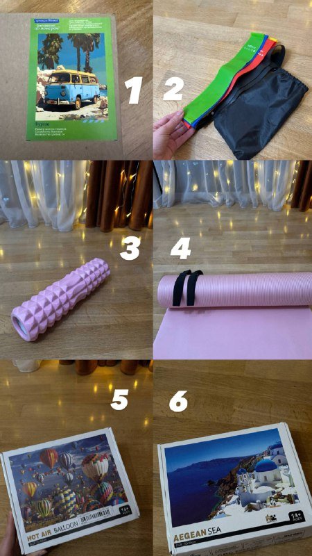 Картина по номерам, резинки, ролик, коврик для спорта, пазлы, ваза, свечи, скатерти, подсвечники, платье зара, сумка белая