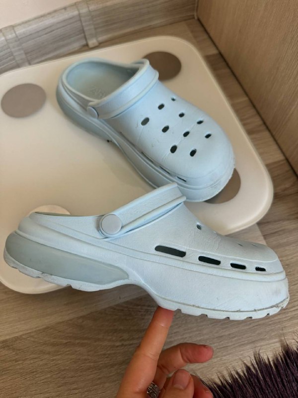 Crocs, босоножки кожа, кроссовки, шлепки Zara, тапки 9