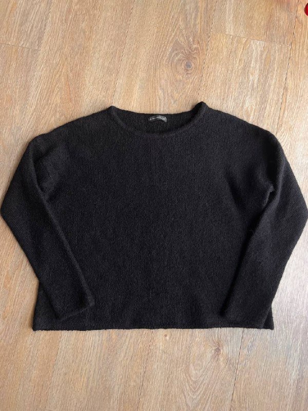 кашемир Marie Lund свитер, бэби альпака свитер Les Racines du Ciel, кашемир джемпер желтый 3