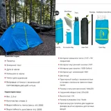 Палатка Naturehike, SUP-борд, рюкзак, комод, мольберт, аэрогриль 1