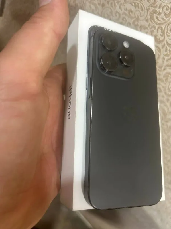 iPhone 15 Pro, 128 GB, Black 1