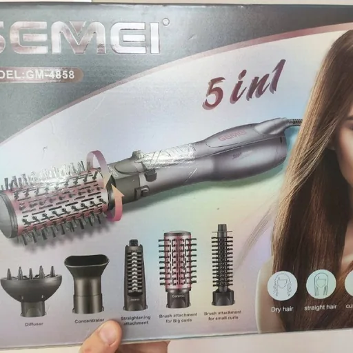 Фен-стайлер Gemei 5 в 1