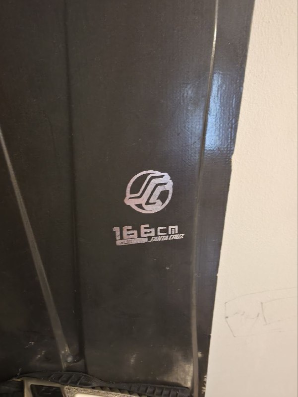 Сноуборд Santa Cruz 166 см с креплениями 2