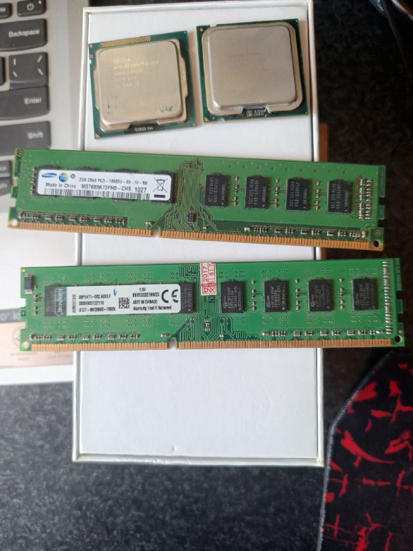 Процессоры i3 3220, Intel qore 2 quad, i5 750, Оперативка DDR3, Материнки, Блоки питания, HDD 500ГБ 2