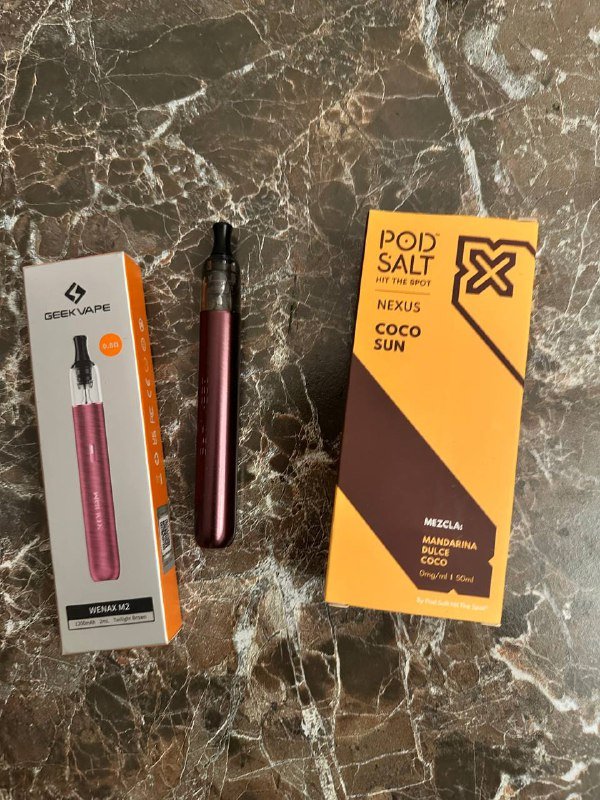 Под-система GeekVape Wenax M2 и жидкость 0% никотина