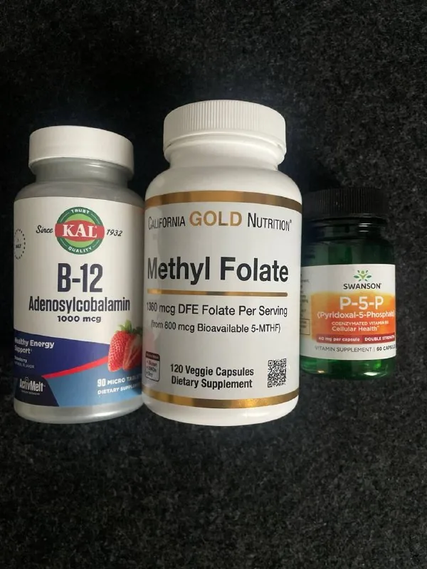 Витамины B12, метилфолат, P5P