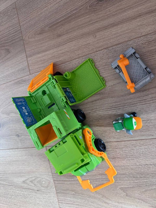 Щенячий патруль игрушка с машинкой и манипулятором 3