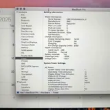 MacBook Pro 15 Mid 2015 3