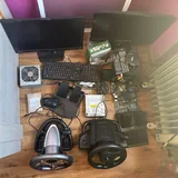 Игровой набор с рулем, мониторами, клавиатурой 2