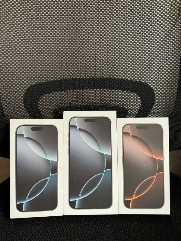 iPhone 16 pro 128GB, iPhone 16 pro 256GB, iPhone 16 pro max 256GB