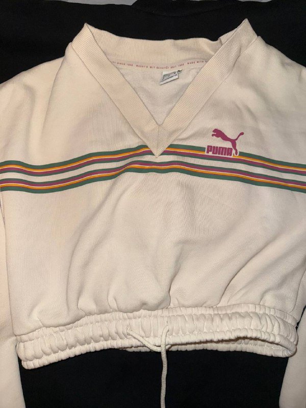 Свитшот Puma укороченный крой ретро-дизайн 2