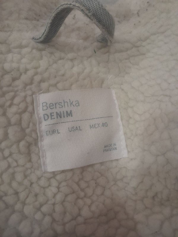 куртка Bershka джинсовая с утеплителем 4