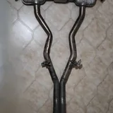BMW бампер и глушитель 7