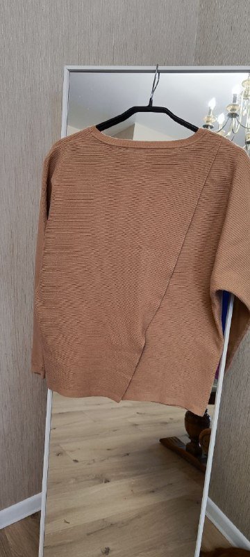 Свитер MANGO свободный с разрезом сзади 3