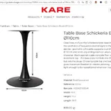 Стол KARE Design «Schickeria Marble» 7
