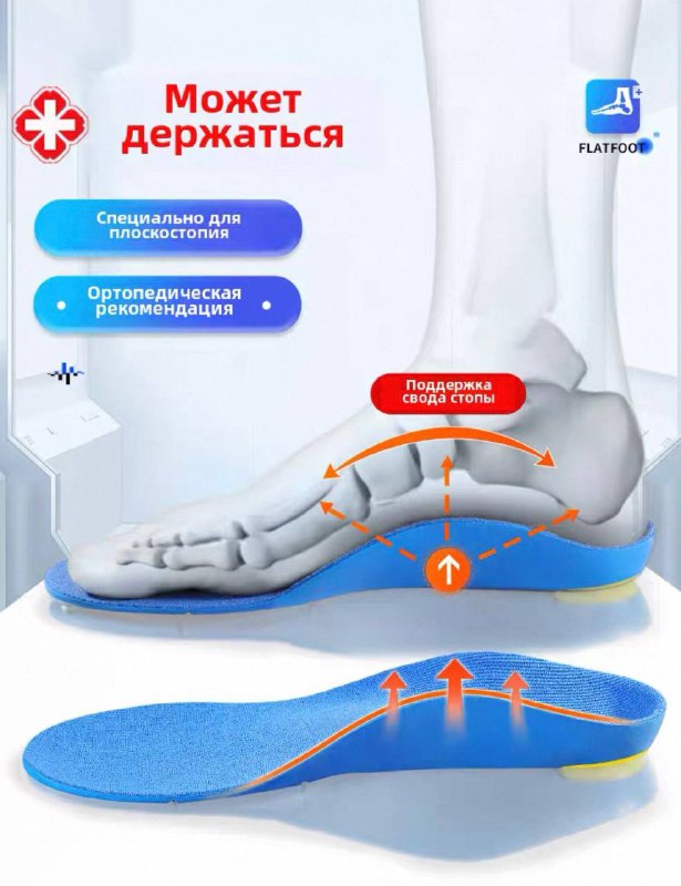Ортопедические стельки для плоскостопия и поддержки стопы