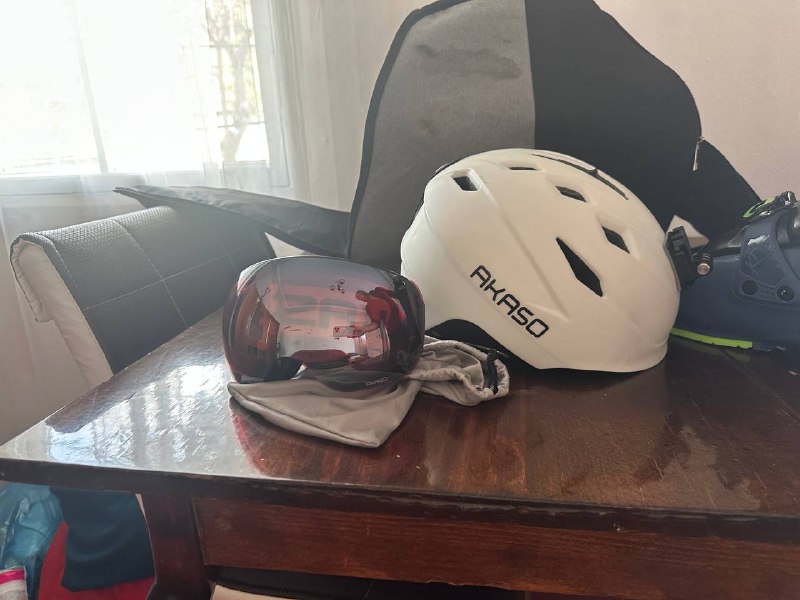 Dalbello Ski Boots, Voelkl All-Mountain Skis, Helmet and Goggles