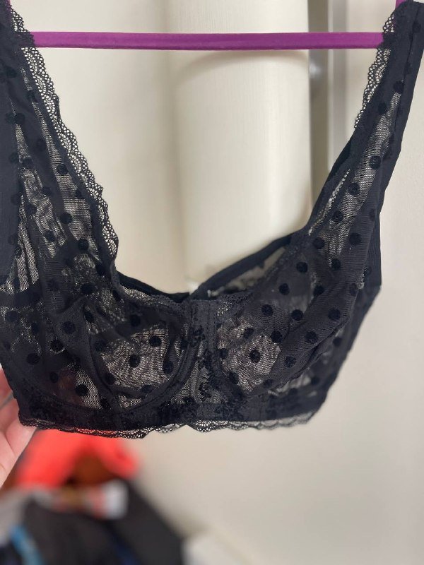 Комплект нижнего белья Tezenis черный горошек 3