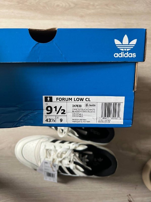 Мужские кроссовки Adidas Forum Low CL новые оригинал 4