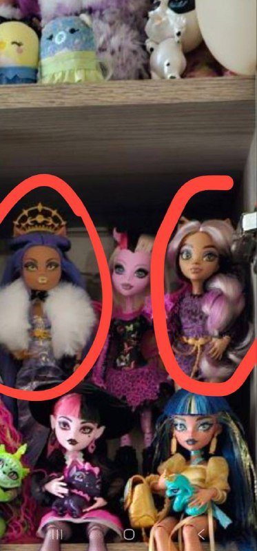 Куклы Monster High Клодин зимняя, Клодин г3
