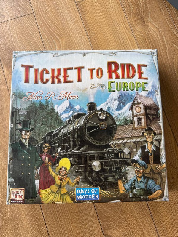 Настольная игра Ticket to Ride Europe
