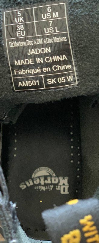 Ботинки Dr. Martens оригинал, размер 38 6