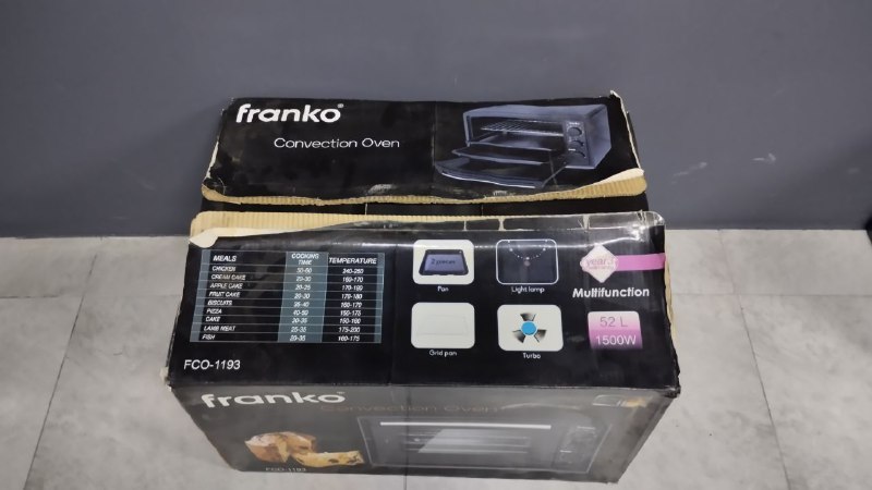 электропечь Franko FCO-1193 1500W 4