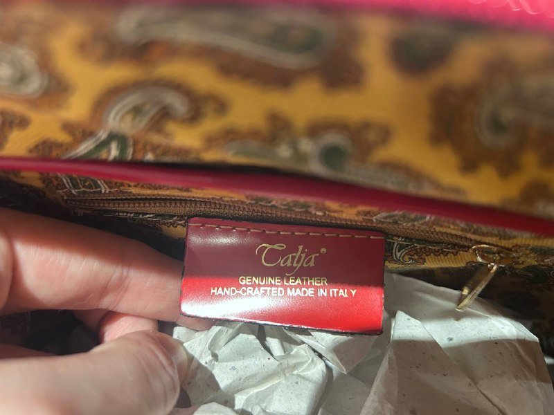 Итальянская сумка из натуральной кожи ручной работы 4