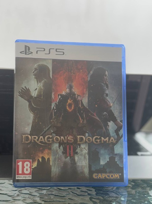 Диски PlayStation 5 Dragon's Dogma II, Spider Man 2