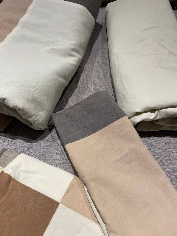 Пастельное белье IKEA 200x220 хлопок сатин 2