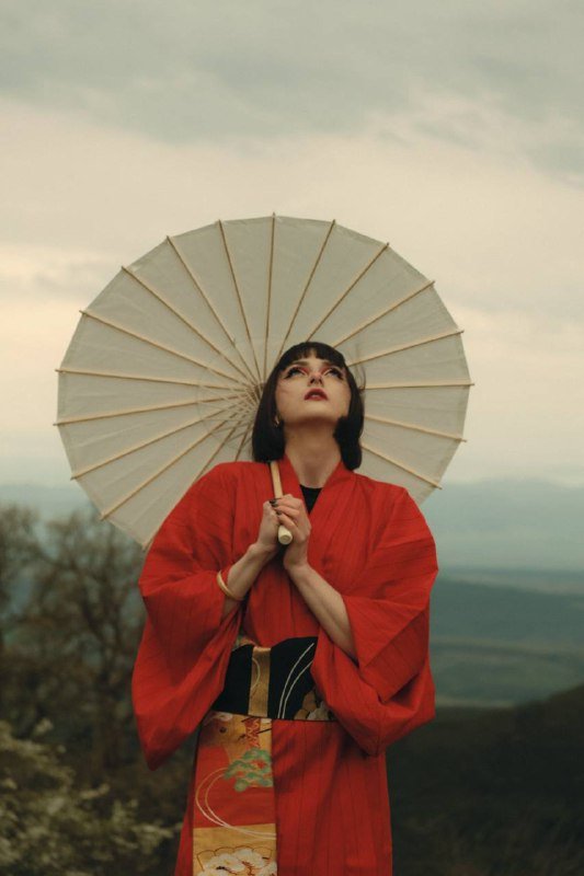 кимоно с поясом 3