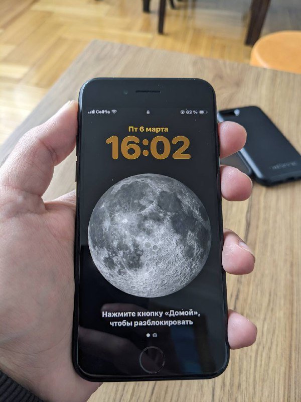 iPhone SE 3gen (2022) with 2 cases