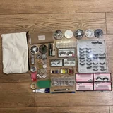 Набор для визажа, косметичка Chanel, стразы 1