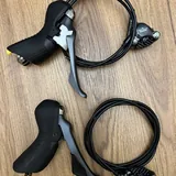 Shimano GRX RX810 მუხრუჭებისა და დუალ-კონტროლების კომპლექტი 2