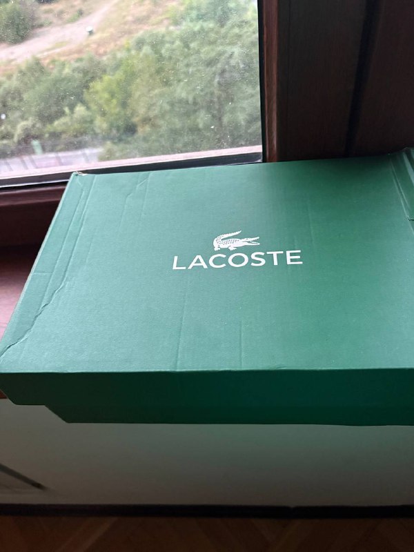 Мужские кеды Lacoste новые размер 43 5