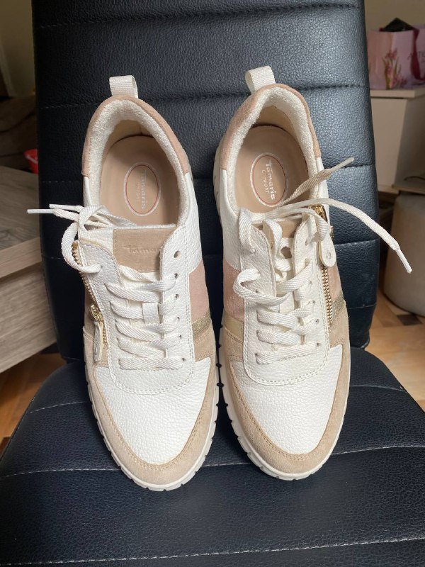 Кеды Tamaris женские 39-40 размеры натуральная кожа 2