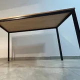Стол 120×60 с железными ногами 3