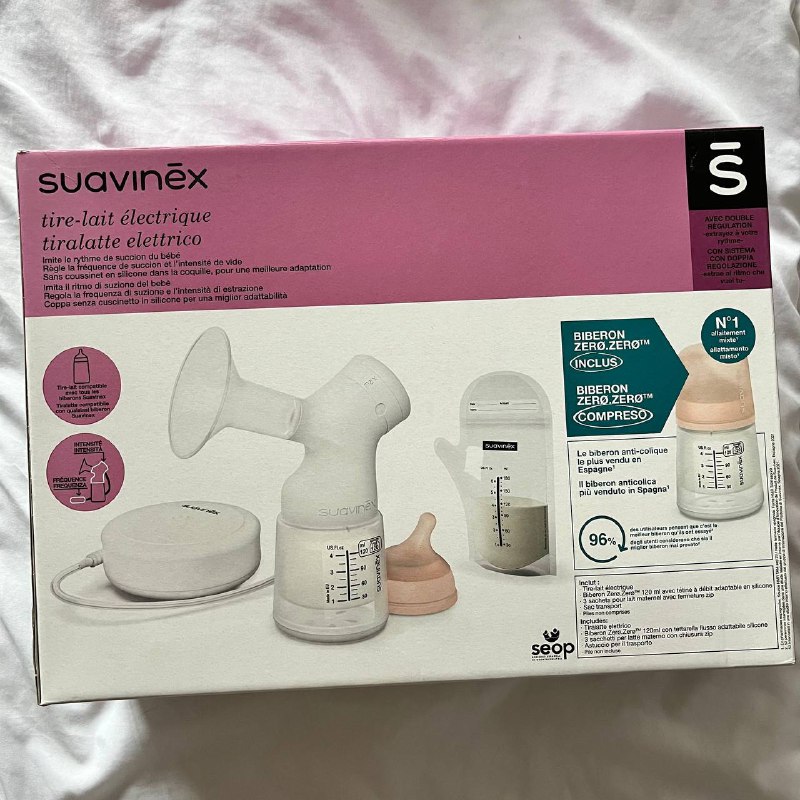 Электрический молокоотсос Suavinēx