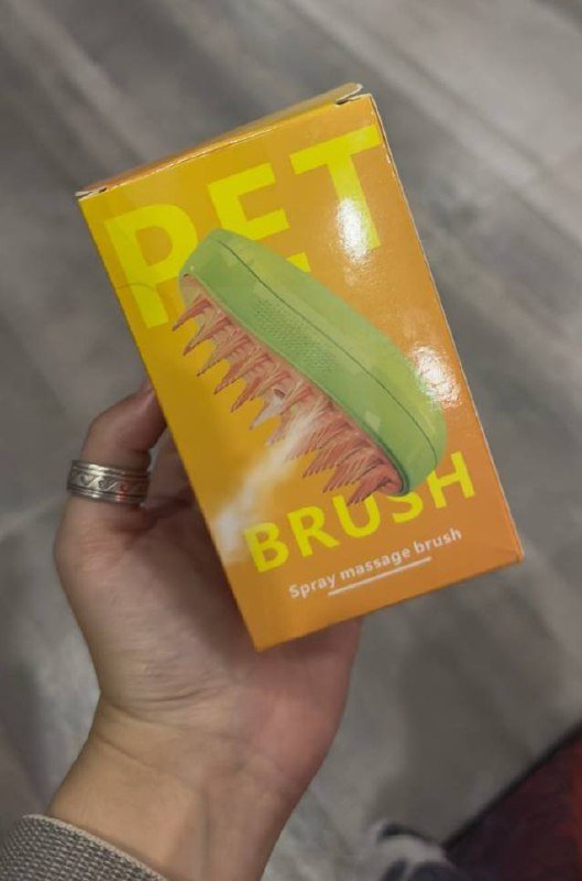 Расческа для животных с паром