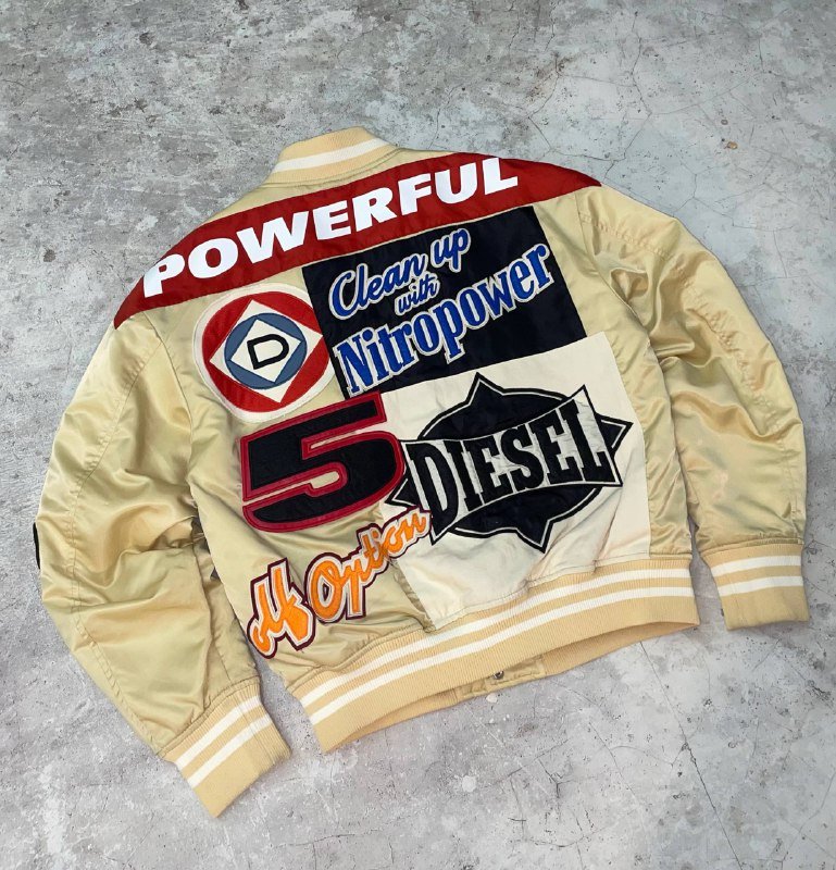 Rare Diesel bomber jacket size M-L 3