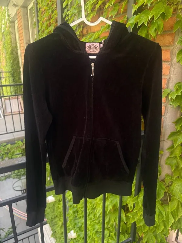 Велюровое худи Juicy Couture 1