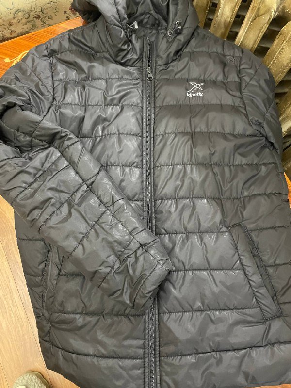 Черная куртка спортивная размер S, M 3