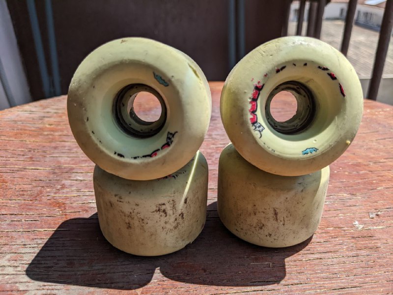 Powell Peralta SSF Primo 66MM 82A Blue Skate Wheels 5